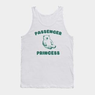 Passenger Princess, Y2K Clothing, Cartoon Meme Top, Gift For Her Y2K Tank Top